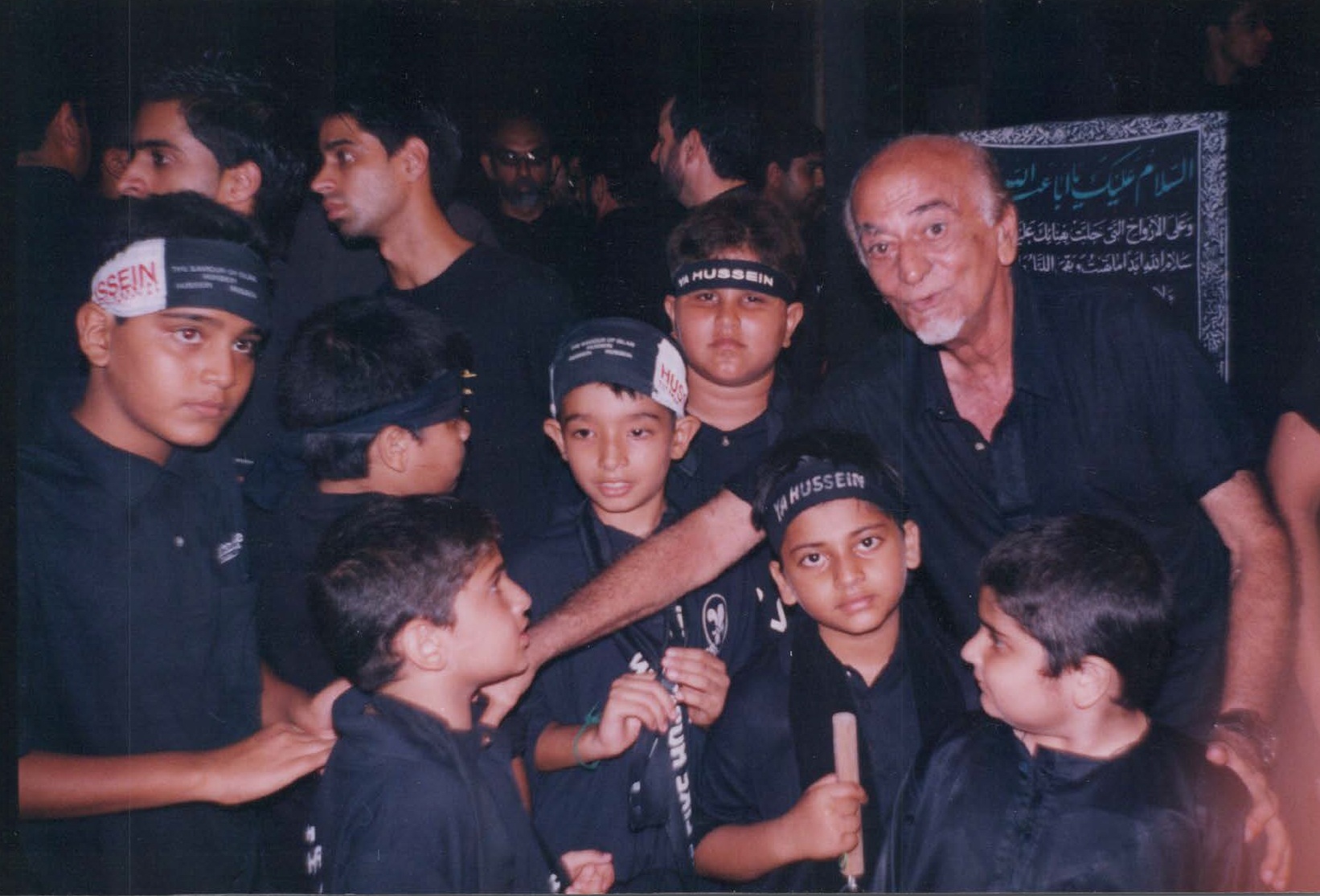 Uncle Dachoo with young Azadaars